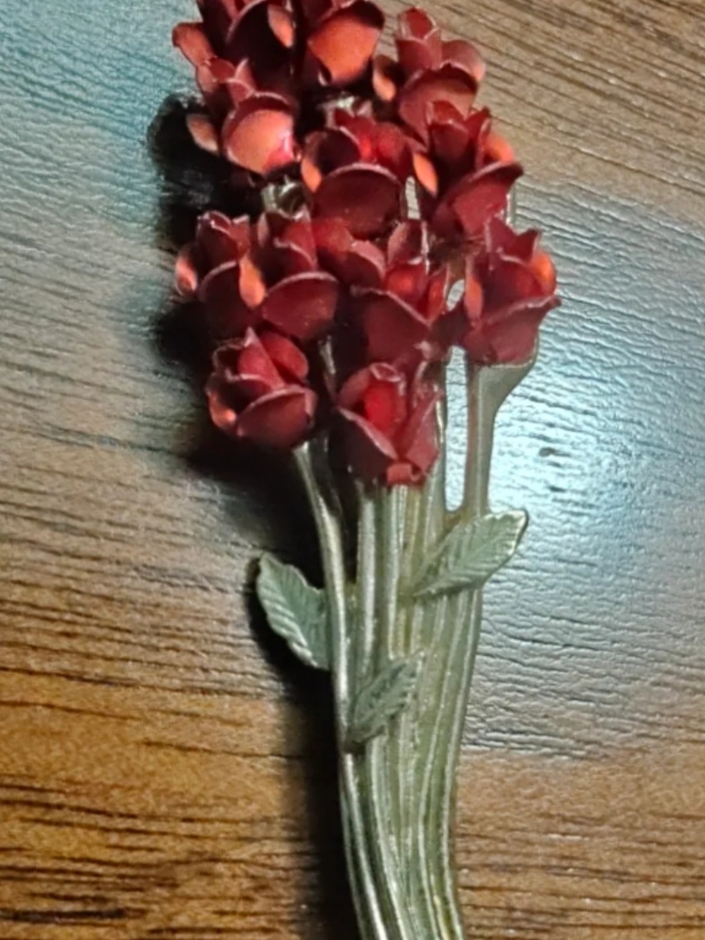Vintage Rose Brooch David Mons